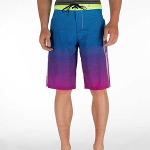 Hurley Phantom Board Shorts - Ombré Purple/Blue